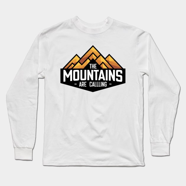 Adventure Awaits | The Mountains Are Calling Long Sleeve T-Shirt by DefineWear